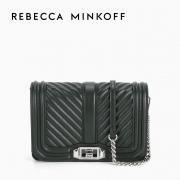 17日0点：Rebecca Minkoff CHEVRON QUILTED LOVE 单肩斜挎小号女包 1599.15元元包邮（需用券）