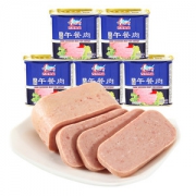 叶一茜直播 古龙 火锅午餐肉罐头 340克*3罐