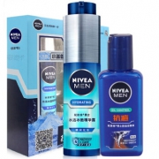 NIVEA 妮维雅 水活冰酷精华露套装（精华50g+洁面50g） *3件 207.7元包邮（需用券，合69.2元/件）