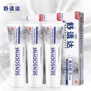 舒适达 美白抗敏感牙膏 100g*3支 专为敏感牙设计