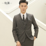 勿策 005 男士西装三件套
