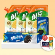 临期特价 奥利奥菓珍休闲零食礼包 3袋+2盒