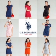 U.S POLO ASSN 女士 POLO领连衣裙
