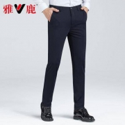雅鹿 18551061B 男士修身休闲裤