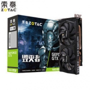 17日0点：ZOTAC 索泰 GTX1660 Super 毁灭者 显卡 6GB