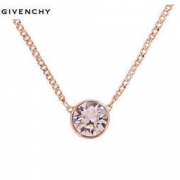 GIVENCHY 纪梵希 经典简约款 单颗圆形项链 金色