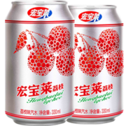 宏宝莱 荔枝味碳酸汽水 330ml*12罐装 19.9元包邮