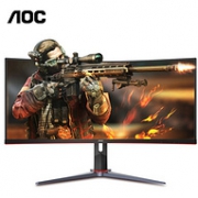 24期免息！AOC CU34G2X 34英寸 VA显示器（144Hz、1ms、119%sRGB、1500R、HDR10）