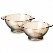 2件套北欧茶色玻璃碗套装 券后￥9.9