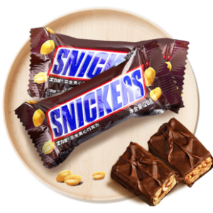 5日10点 Snickers 士力架花生巧克力1 5kg 29 95元 前100名 天猫价格 30 网购值值值