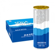 北冰洋 老北京苏打汽水 330ml*12罐 无糖0添加