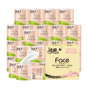 C&S 洁柔 粉Face 卷纸 4层*130g*27卷  *4件 132.7元包邮（前5分钟 合33.18元/件）