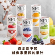 100%NFC果汁、商超有售：195mlx6瓶 颜值百分百 NFC果蔬汁
