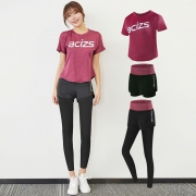 惜琦三件套瑜伽运动服夏季组合套装 ￥39