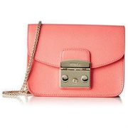 FURLA 芙拉 Metropolis Mini 女式斜挎包 黑色