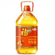 福临门 浓香压榨一级花生油4L