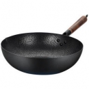 COOKER KING 炊大皇 精铁无涂层铁锅 32cm