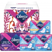 Libresse 薇尔 舒适V感卫生巾北欧小V巾超薄日夜组合48片（赠 得宝抽纸 18包） 79.9元包邮（需用券）
