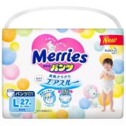 花王 Merries 妙而舒 学步裤 L27片 *2件 98元（合49元/件）