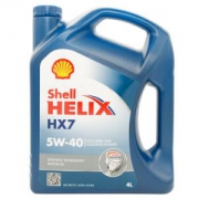 Shell 壳牌 Helix HX7 蓝喜力 SN 5W-40 半合成机油 4L *4件