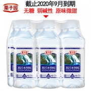 临期清仓 栗子园 无糖无气苏打水 375ml*6瓶
