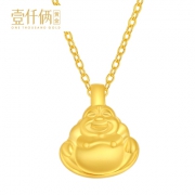 壹仟俩 YD0093 足金3D小佛公吊坠