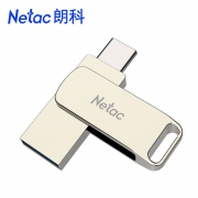 Netac 朗科 U783C Type-C/USB3.0双口 U盘 64GB 34.91元