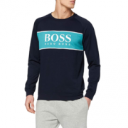 BOSS Hugo Boss 雨果·博斯 Authentic 男式纯棉套头运动卫衣