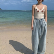 唯格特思 98054 女士刺绣吊带背心 29元包邮（需用券）