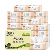 23点开始、88VIP：C&S洁柔 粉FACE抽纸3层110抽*27包（195*133mm）*5件