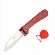 张小泉 可折叠水果刀 中号18.5cm 送削皮刀 9.8元包邮（需用券）