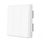 Aqara D1 智能墙壁开关 ZigBee零火三键版 低至164元