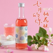 京东PLUS会员：七月的你 桃花酿低度酒100ml 10度 *6件 49.4元包邮（双重优惠）