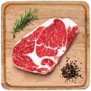 澳洲进口，草饲180天，原肉整切：500gx2件 顶诺 菲力牛排套餐 10份  拍2件128元包邮顺丰冷链