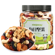 鲜记 每日坚果 8种果仁 500g 21.9元包邮（需用券）