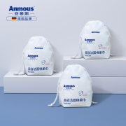 干湿两用、100%植物纤维、无添加：60段x3包 德国安慕斯 美容洁面棉柔巾  券后29.9元包邮