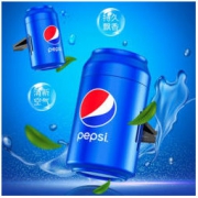 百事（pepsi）车载香水 汽车香水空调出风口车用香水装饰品汽车用品车上内除异味固体香薰 *10件
