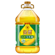 3日10点：中储粮金鼎 非转基因 压榨玉米油 5.436L   *2件 +凑单品 91.06元包邮（前2小时）