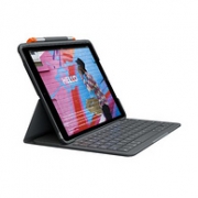 iPad秒变笔记本：Logitech 罗技 Slim Folio 键盘保护套 适配iPad Air3