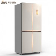 15日10点、新品发售： JIWU 苏宁极物 JQE4428XP 风冷变频 十字对开门冰箱 440L