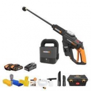 61预售： WORX 威克士 WG630E 无线洗车机+WX030.9 车载吸尘器+2.0AH电池