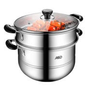ASD 爱仕达 QVL1526 双层蒸锅 26CM 69元包邮（需用券）