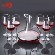 京东PLUS会员：青苹果 EJ5736Q7/L7 红酒具套装（红酒杯*6 醒酒器*1） *3件 140.28元包邮（合46.76元/件）