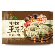 bibigo 必品阁 菌菇三鲜王饺子 840g
