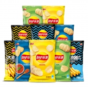 乐事薯片 多口味 共400g 39.9元