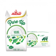新西兰原装进口 安佳Anchor 轻醇风味发酵乳酸奶 200ml*12瓶