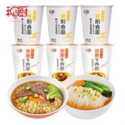 和厨 阳春咖喱牛肉面组合 6杯装 *2件