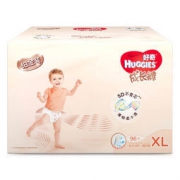Huggies 好奇 铂金装 婴儿纸尿裤 XL96片 *2