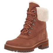 Timberland 添柏岚 Courmayeur Valley 女士羊毛衬里高帮保暖短靴