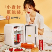 可容纳6听可乐：SAST 先科 车载小冰箱 6L